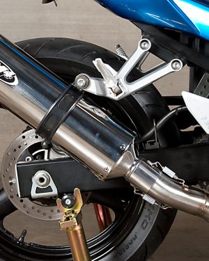 M4 FULL SYSTEM WITH POLISHED CANISTER – 2003 Suzuki SV650