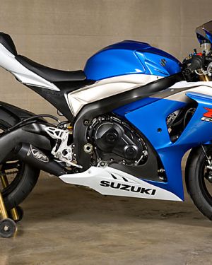 M4 FULL SYSTEM WITH BLACK GP CANISTER 2009-11 Suzuki GSX-R1000