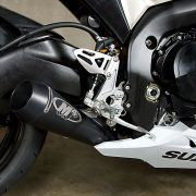 M4 FULL SYSTEM WITH BLACK GP CANISTER 2009-11 Suzuki GSX-R1000