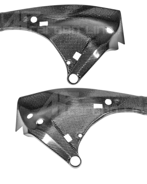 AP Carbon Line 200g Carbon Fiber Frame Guards – 2015-2023 Yamaha YZF-R1/M