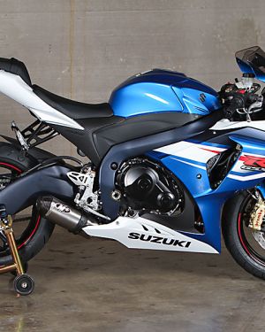 M4 FULL SYSTEM WITH TITANIUM STREET SLAYER CANISTER 2012-2016 Suzuki GSX-R1000