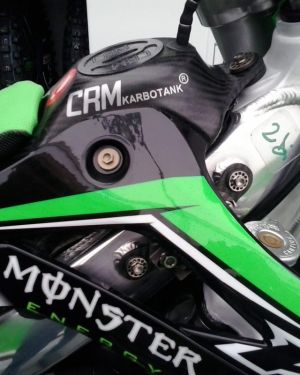 CRM Compositi Carbon Fiber Tank for Kawasaki KX450F 2009 – 2011