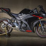 M4 FULL SYSTEM WITH TITANIUM CANISTER 2015-2023 Yamaha R3/MT-03