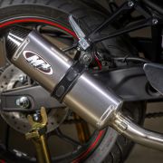 M4 FULL SYSTEM WITH TITANIUM CANISTER 2015-2023 Yamaha R3/MT-03