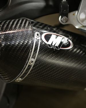 M4 SLIP-ON WITH CARBON FIBER CANISTER 2015-2020 Yamaha FZ-07/MT-07, 2016-2021 Yamaha XSR700