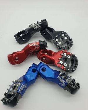 Spider Off-Road Monoblock Supermoto Footpegs – Honda CRF 450 (2017-2023)