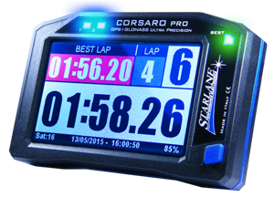 Starlane Corsaro Pro Touchscreen GPS Lap Timer / IMU / Color Display