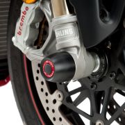 Puig Front Axle Sliders / Fork Protectors – 2018-2020 Ducati Panigale V4 / V4S / V4R