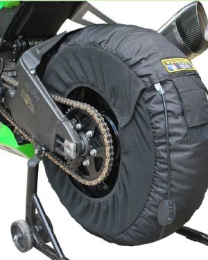 Woodcraft Dual Temp Gen III Tire Warmers w/ Storage Bag – 160-200 Rear