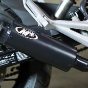 M4 Racing Black Full System with Low Mount Muffler 2014-2020 Honda MSX125 Grom