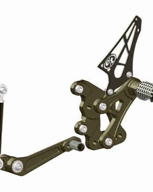 Evol Technology Triumph 675 Rearsets