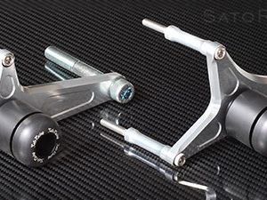 Sato Racing No-Cut Frame Sliders for 2009-2014 Yamaha YZF-R1