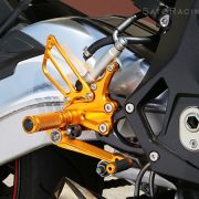 Sato Racing Race Concept RearSets – Gold  2015+ BMW S1000RR