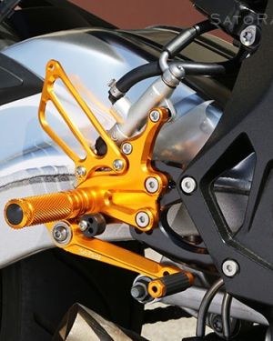 Sato Racing Gold Rearsets 2017+ BMW S1000RR