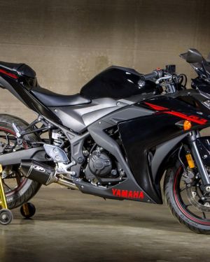 M4 Street Slayer Carbon Fiber Slip On  –  2015-2023 Yamaha YZF-R3