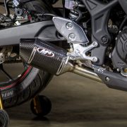 M4 Street Slayer Carbon Fiber Slip On  –  2015-2023 Yamaha YZF-R3