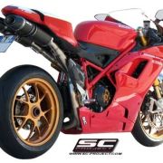 SC-Project Ducati 848 / 1098 / 1198 Oval Slip On Exhaust