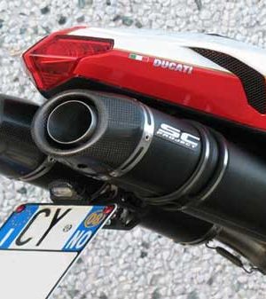 SC-Project Ducati 848 / 1098 / 1198 Oval Slip On Exhaust