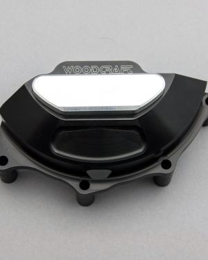 Woodcraft Ducati Panigale V4 LHS Stator Cover Protector w/Stainless Steel Skid Plate