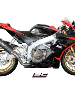 SC-Project 2009-2014 Aprilia RSV4 Matte Carbon Oval Exhaust