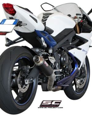 SC-Project GP M2 Slip On Triumph Daytona 675 / 675R 2013-2018