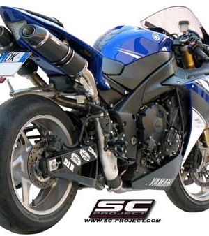 SC-Project Yamaha YZF R1 Twin Oval Exhaust 2009-2014