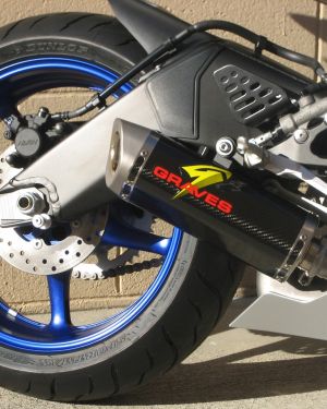 Graves Motorsports Yamaha R6 Cat-Back Slip-on Carbon Exhaust