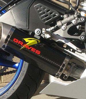 Graves Motorsports Yamaha R6 Cat-Back Slip-on Carbon Exhaust