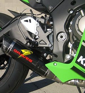 Graves Motorsports 2016-20 Kawasaki ZX-10R Cat Eliminator Titanium Exhaust System