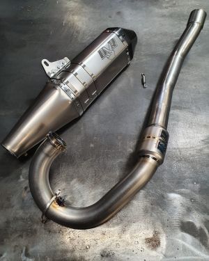 DVR Titanium Full Exhaust System – 2019+ KTM 690 SMC-R / Husqvarna 701 Supermoto