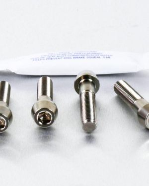 Pro-Bolt Titanium Front Axle Pinch Bolt Set For, Yamaha, Kawasaki, Ducati, Triumph,