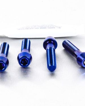 Pro-Bolt Titanium Front Axle Pinch Bolt Set For, Yamaha, Kawasaki, Ducati, Triumph,