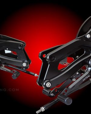 Sato Racing “Street Friendly” Adjustable Rearsets 2015-2018 YAMAHA YZF-R3 (YZF-R25) MT-03 / MT-25