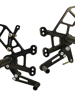 Woodcraft Kawasaki ZX-10R 2011-15 Complete Rearset – Standard Shift