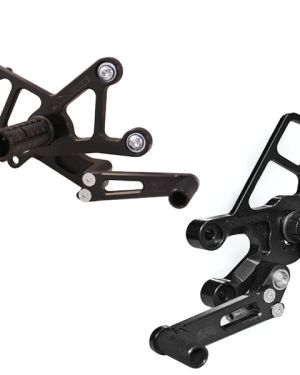 Woodcraft Rearset Kit – Kawasaki Ninja 300 (2013-17) – Complete Rearset w/ Shift and Brake Pedals