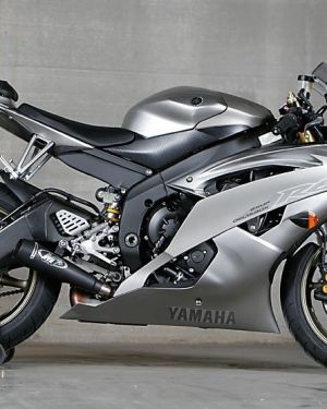 M4 Black GP Slip-On Exhaust Muffler – Yamaha YZF-R6 (2006 – 2020)
