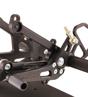 Woodcraft Standard Shift Rearset Kit – Yamaha YZF-R6 (2006-2016)