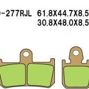 Vesrah VD-277 RJL Brake Pads 2007-2014 YZF-R1