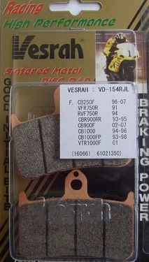 VESRAH VD-154RJL BRAKE PAD KIT