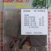 VESRAH VD-354 SRJL-17 BRAKE PAD KIT FOR KAWASAKI