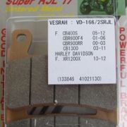 VESRAH VD-166/2SRJL-17 BRAKE PAD KIT  FOR HONDA CBR900R