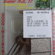 VESRAH VD-993 SRJL-17 BRAKE PAD KIT FOR BUELL