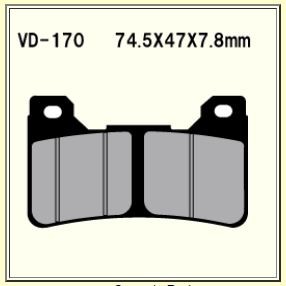 Vesrah VD-170 RJL-SS: Honda CBR600RR (05-15), CBR1000RR (04-15)