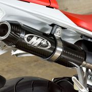 M4 Standard Slip On System for 2009-2014 YZF-R1 – Carbon or Titanium canisters