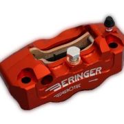 Beringer 100mm / 108mm Aerotec Billet Radial Race Calipers – Titanium Pistons with Magnets