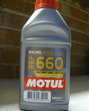 Motul RBF660 Full Synthetic Racing Brake Fluid .5L