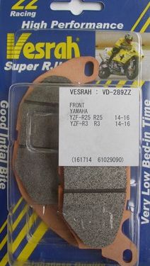 Vesrah VD-289 RJL-ZZ for Yamaha YZF-R25 and YZF-R3