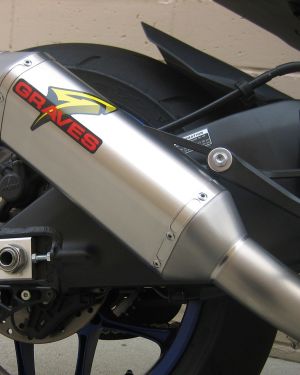 Graves Motorsports 2015+ Yamaha R1 / R1M Cat Eliminator Titanium Exhaust System