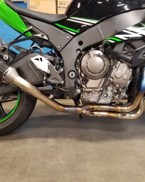 Graves Motorsports Kawasaki WORKS ZX10R LINK Full Exhaust System