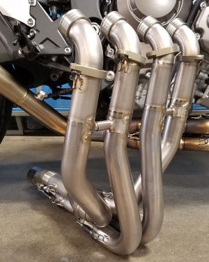 Graves Motorsports Kawasaki WORKS ZX10R LINK Full Exhaust System